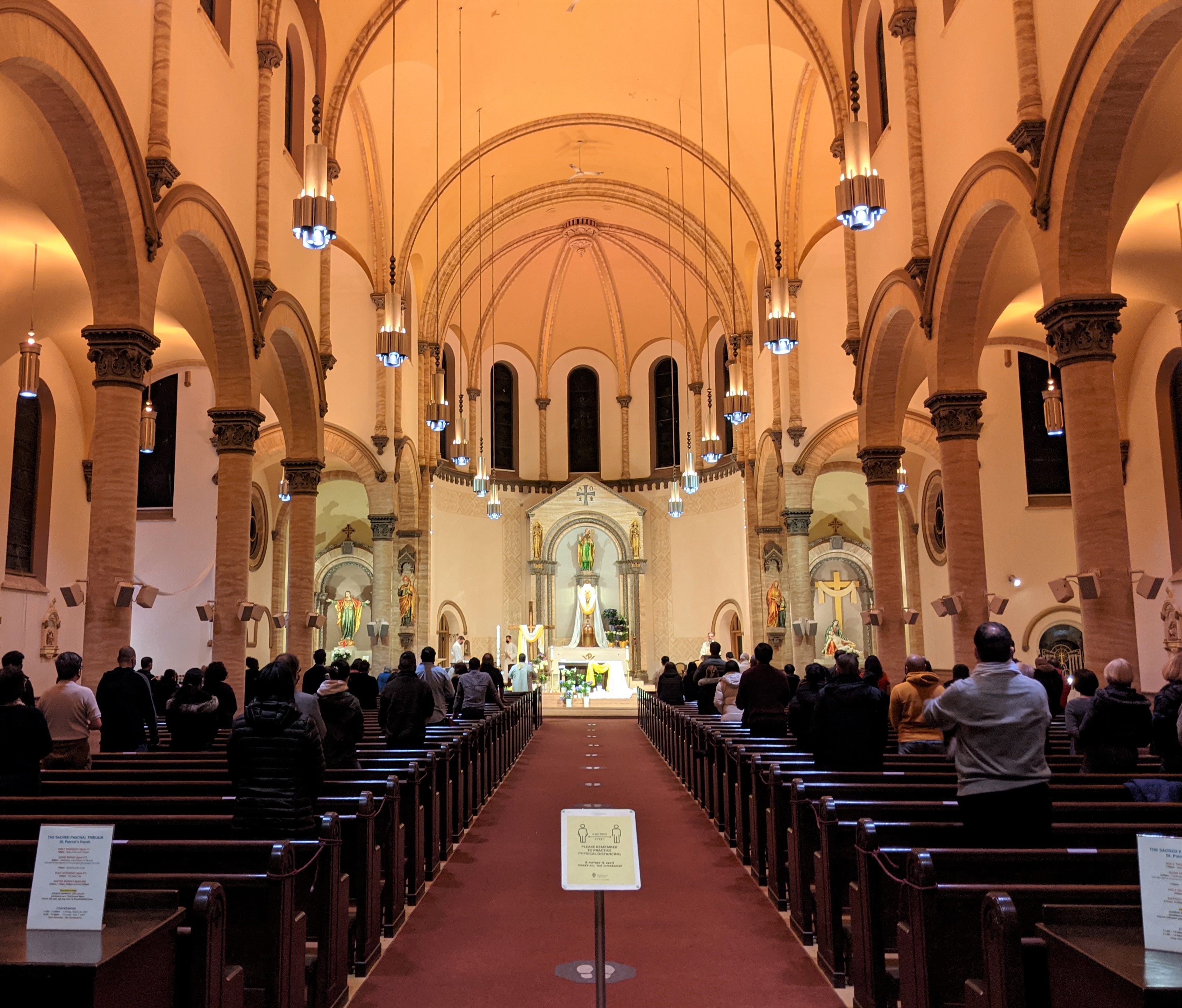 Mass at St. Patricks