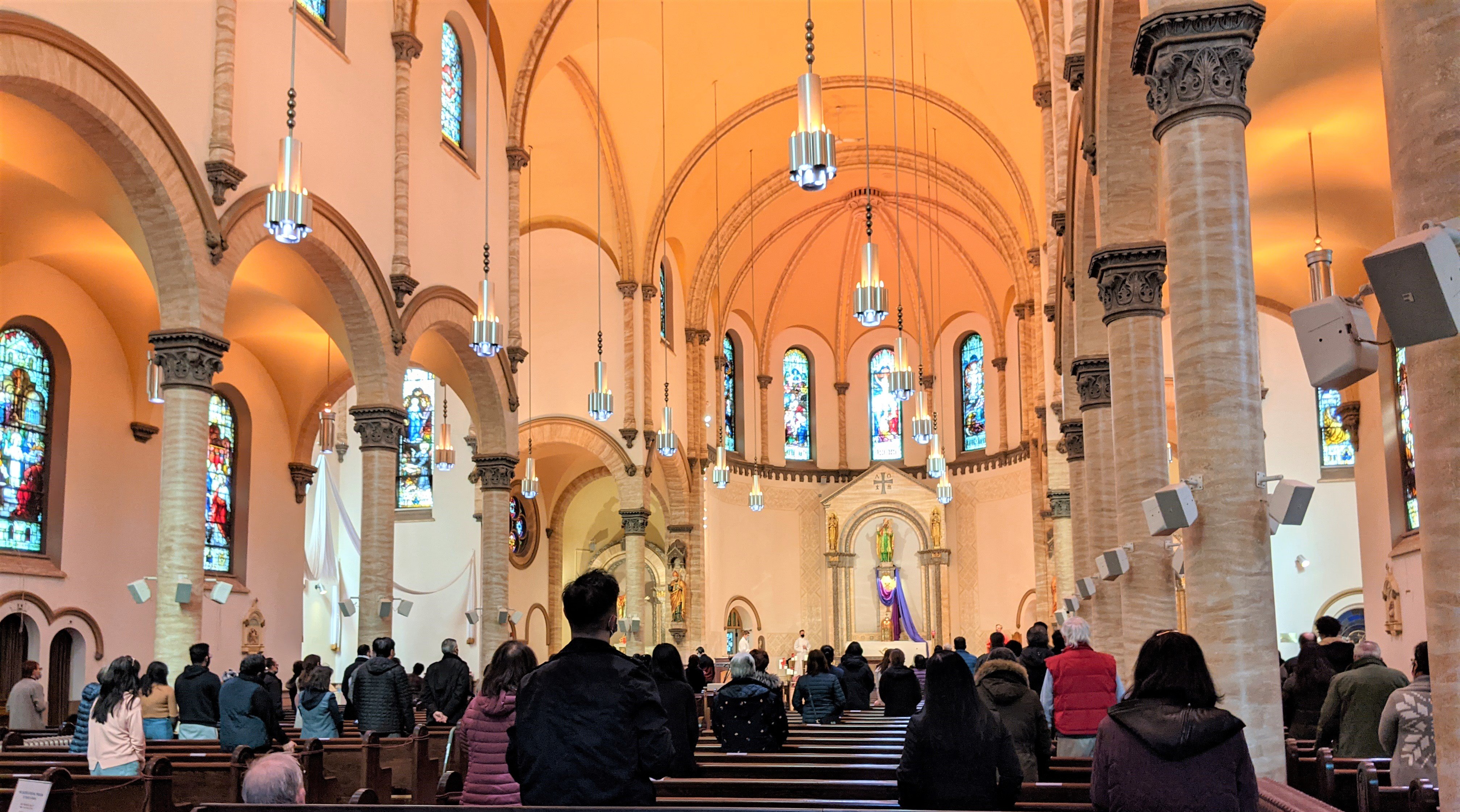 Mass at St. Patricks